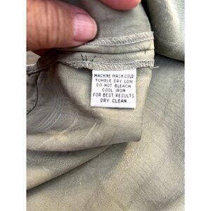 Tommy Bahama Men's Short Sleeve Hawaiian Shirt, XL Extra Large, Pale Olive Green